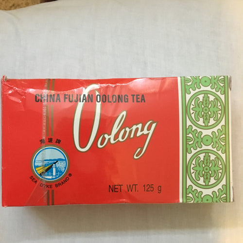 2007 Aged China Fujian Oolong Red Box 125g Box CNNP Xiamen Factory Sea Dyke