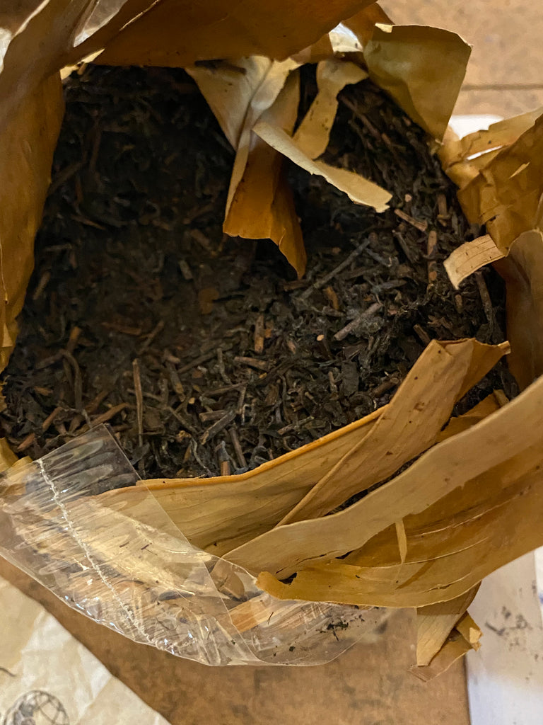 1980’s Anhui Liu An Tea 500 g basket with old ginseng flavor Raw (Sheng ...