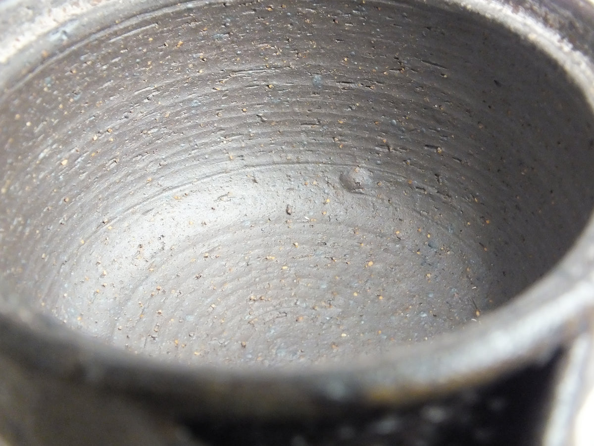 Chai Shao Taiwanese Wood-Fired Rustic Rough Gaiwan Arch handle