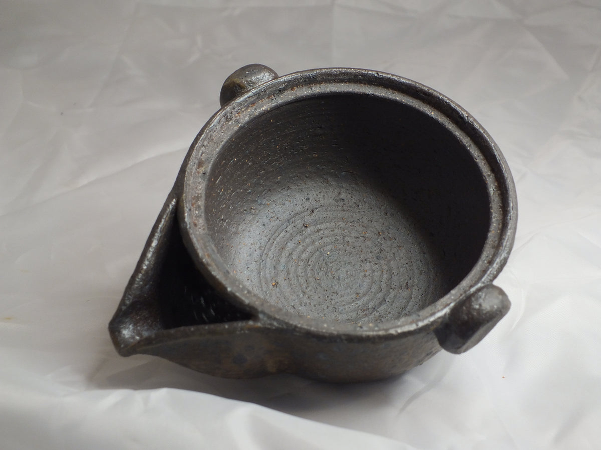 Chai Shao Taiwanese Wood-Fired Rustic Rough Gaiwan Nut handle