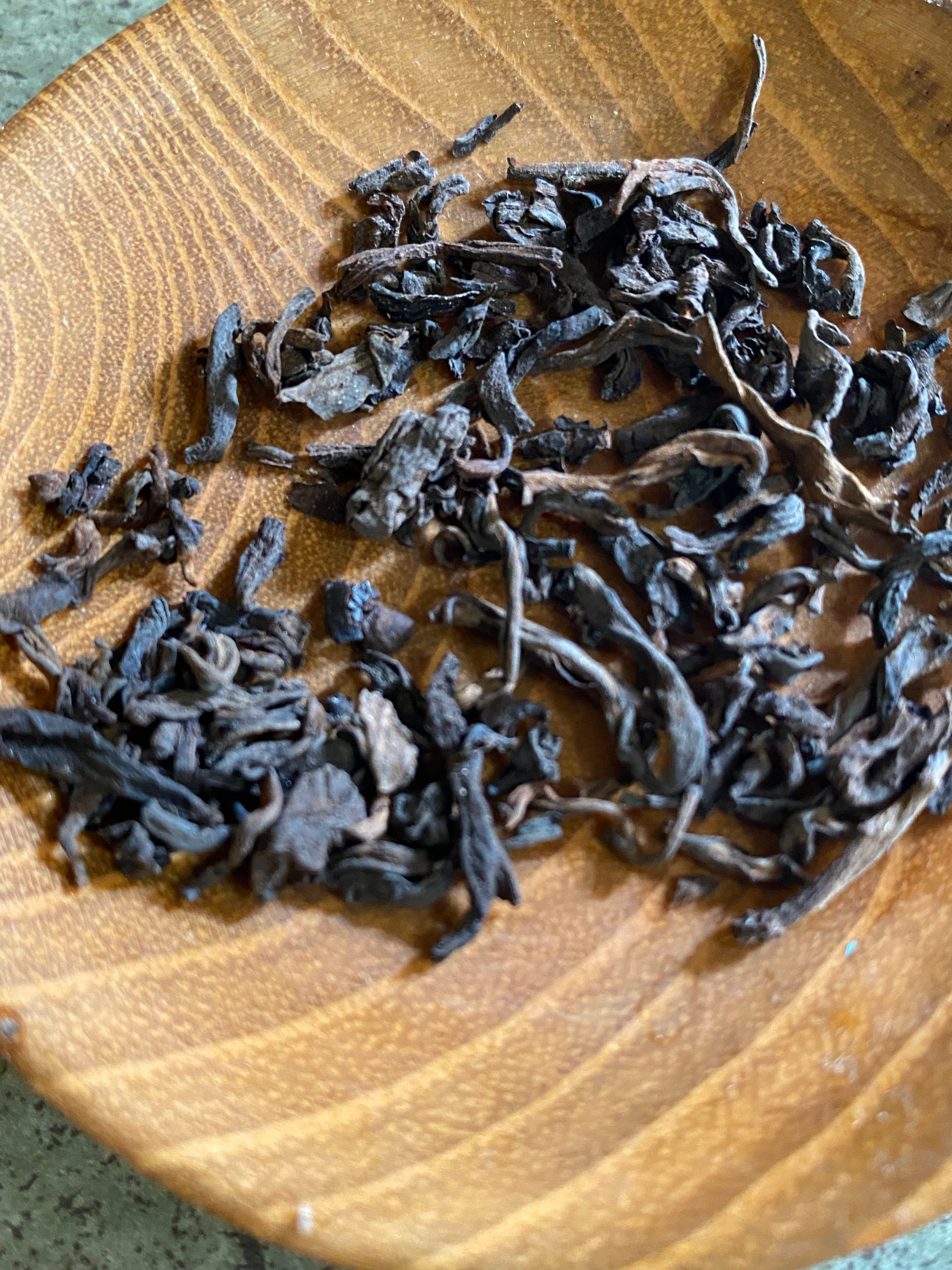 1980’s Fu Ji Brand Royal Tribute loose Pu-erh Tea