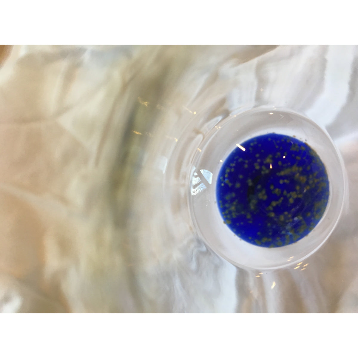 Collin Russell Artist glass teacup 4 oz