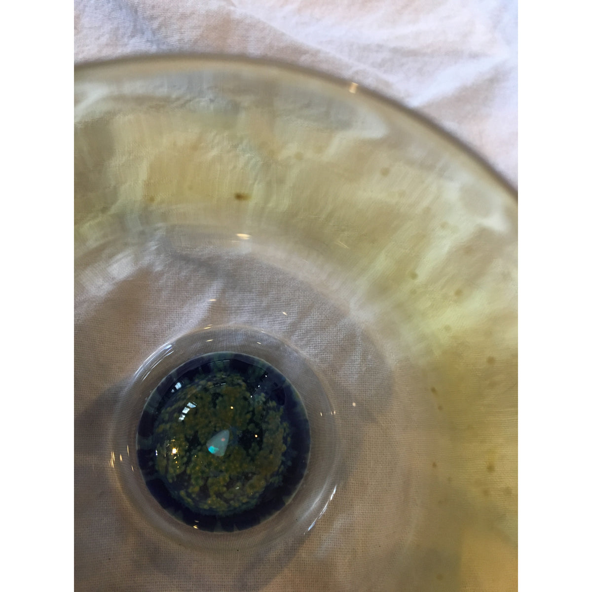 Collin Russell Artist glass teacup 5 oz
