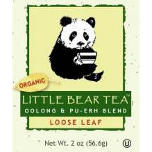 Little Bear Tea Wulong & Pu-erh Blend - 2oz